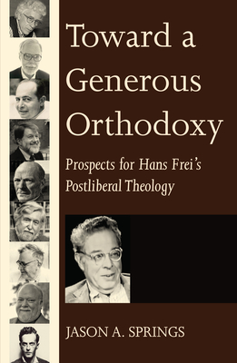 Cover for Toward a Generous Orthodoxy