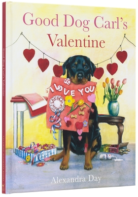 Good Dog Carl's Valentine Board Book Cover Image