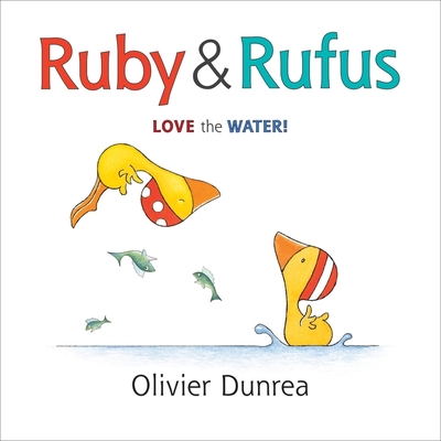 Ruby & Rufus Board Book (Gossie & Friends) By Olivier Dunrea, Olivier Dunrea (Illustrator) Cover Image