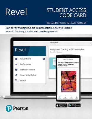 Revel for Social Psychology: Goals in Interaction -- Access Card