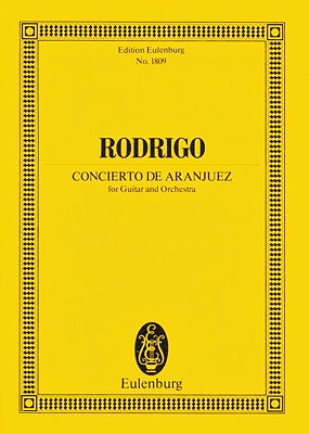 Concierto de Aranjuez: (1939) for Guitar and Orchestra Cover Image