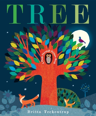 Tree: A Peek-Through Picture Book By Britta Teckentrup Cover Image