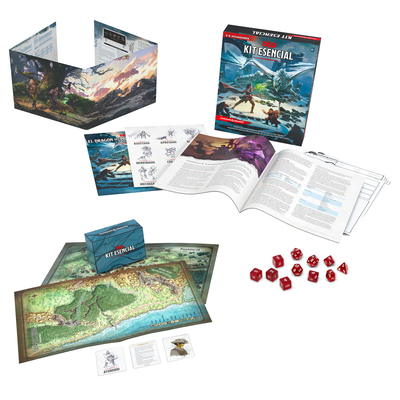 Kit esencial de Dungeons & Dragons (caja de D&D) By Wizards RPG Team Cover Image