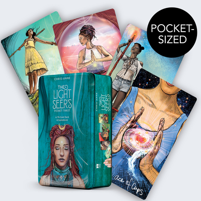 The Light Seer's Pocket Tarot: A 78-Card Deck & Guidebook By Chris-Anne Cover Image