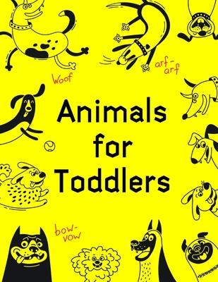 Animals for Toddlers: A Funny Coloring Pages, Christmas Book for Animal Lovers for Kids By J. K. Mimo Cover Image