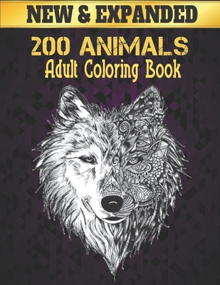 Animal Coloring Books for Relaxation: Cool Adult Coloring Book with Horses,  Lions, Elephants, Owls, Dogs, and More! (Paperback)