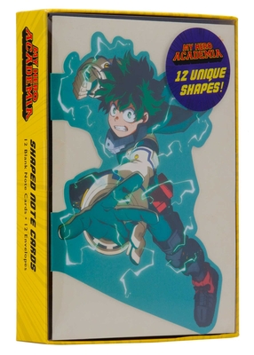 My Hero Academia: Class 1-A  Boxed Die-cut Note Cards (Set of 12) Cover Image