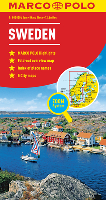 Sweden Marco Polo Map Cover Image