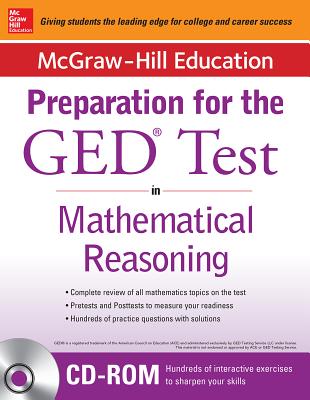 McGraw-Hill Education Strategies for the GED Test in Mathematical Reasoning [With CDROM] Cover Image
