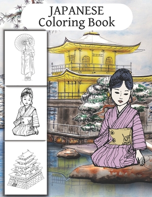 Download Japanese Coloring Book For Adults And Japan Art Lovers To Color Beautiful Drawings And Have Fun Paperback Let S Play Books