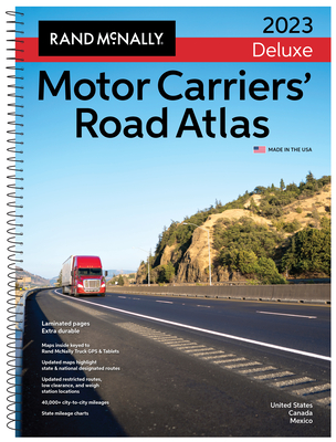 Rand McNally 2023 Deluxe Motor Carriers' Road Atlas By Rand McNally Cover Image