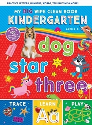 My Big Wipe Clean Kindergarten Cover Image