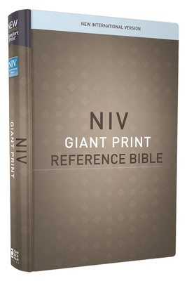 NIV, Reference Bible, Giant Print, Hardcover, Red Letter Edition, Comfort Print By Zondervan Cover Image