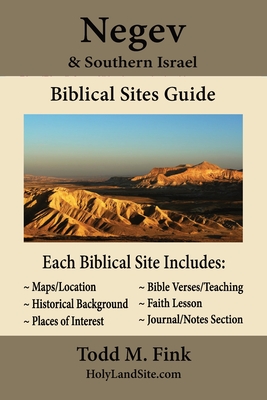 Negev & Southern Israel Biblical Sites Guide Cover Image