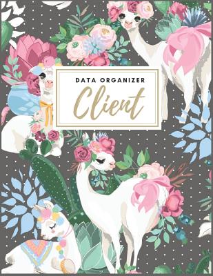 Client Data Organizer: Client Profile - Client Book For Hair Stylist - Client Data Organizer Log Book with A - Z Alphabetical Tabs - Personal Cover Image