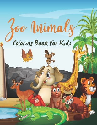 Zoo -Tabular Coloring Book for Teens and Adults (Paperback)