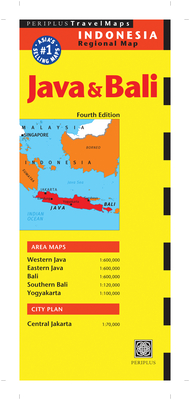 Cover for Java & Bali Travel Map Fourth Edition
