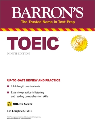 TOEIC (with online audio) (Barron's Test Prep) cover