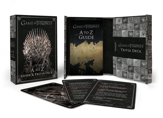 Game of Thrones: A to Z Guide & Trivia Deck By Jim McDermott Cover Image