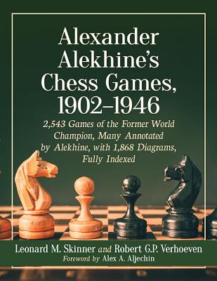 Alexander Alekhine's Chess Games, 1902-1946: 2543 Games of the Former World  Champion, Many Annotated by Alekhine, with 1868 Diagrams, Fully Indexed