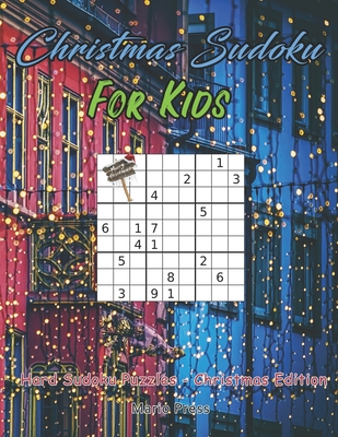 Christmas Sudoku For Kids: Hard Sudoku Puzzles - Christmas Edition Cover Image
