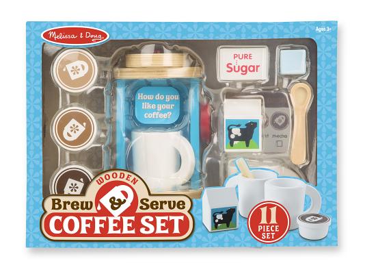 Wooden Brew & Serve Coffee Set By Melissa & Doug (Created by) Cover Image