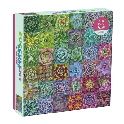 Succulent Spectrum 500 Piece Puzzle By Galison (Created by) Cover Image