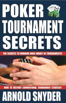 Poker Tournament Secrets Cover Image