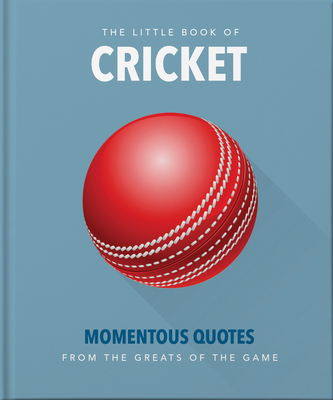 The Little Book of Cricket By Hippo! Orange Cover Image