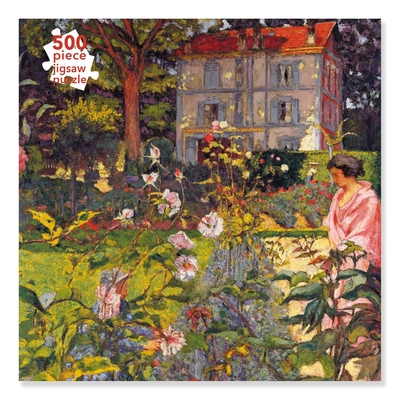 Adult Jigsaw Puzzle Edouard Vuillard: Garden at Vaucresson, 1920 (500 pieces): 500-Piece Jigsaw Puzzles By Flame Tree Studio (Created by) Cover Image