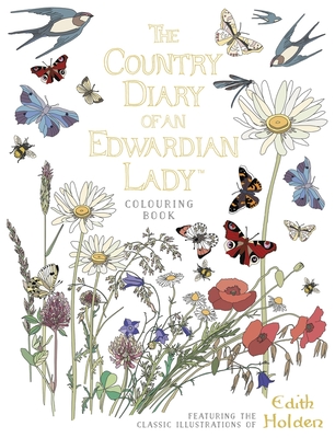 The Country Diary of an Edwardian Lady Colouring Book Cover Image