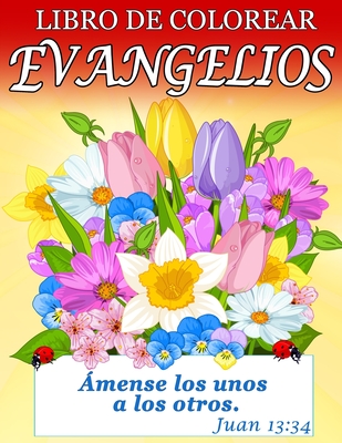 Libro de Colorear Evangelios: For Seniors with Dementia (Spanish Edition; Extra-Large Print) (Dementia Books in Spanish)