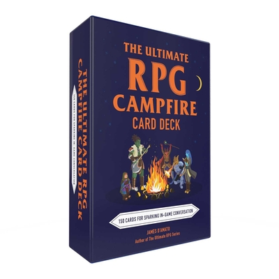 The Ultimate RPG Campfire Card Deck: 150 Cards for Sparking In-Game Conversation (Ultimate Role Playing Game Series) Cover Image