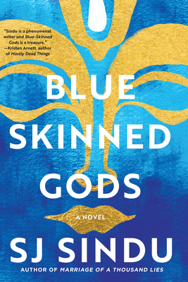 Cover for Blue-Skinned Gods
