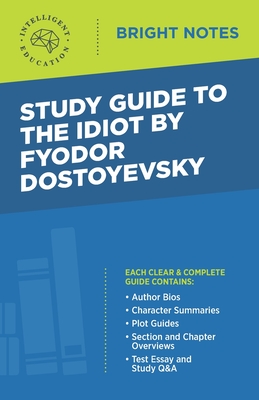 Study Guide to The Idiot by Fyodor Dostoyevsky Cover Image