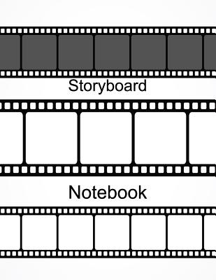 Storyboard Notebook: 1:1.85 - 4 Panels with Narration Lines for Storyboard Sketchbook ideal for filmmakers, advertisers, animators, noteboo Cover Image