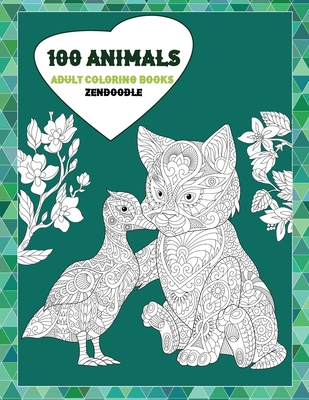 Adult Coloring Books for Women Zen - Animal (Paperback)