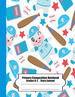 Primary Composition Notebook: Primary Composition Notebook Story Paper - 8.5x11 - Grades K-2: Cute Cows back to School Specialty Handwriting Paper D Cover Image