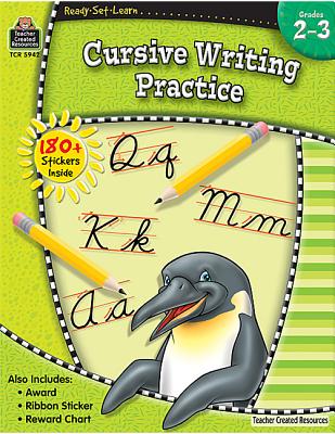 Ready-Set-Learn: Cursive Writing Practice Grd 2-3 By Teacher Created Resources Cover Image