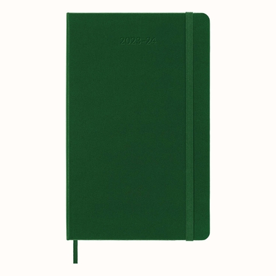Moleskine 2023-2024 Weekly Planner, 18M, Large, Myrtle Green, Hard Cover (5  x 8.25) by Moleskine