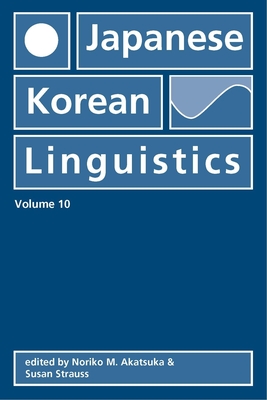 Japanese/Korean Linguistics, Volume 10 Cover Image