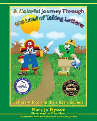 A Colorful Journey Through the Land of Talking Letters Cover
