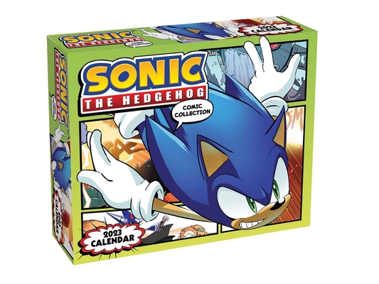Sonic the Hedgehog Comic Collection 2023 Day-to-Day Calendar By Sega Cover Image
