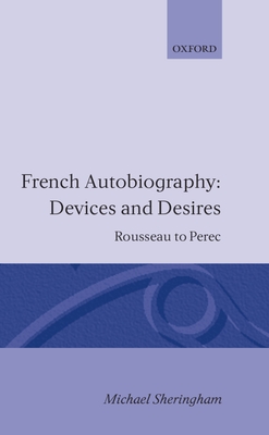 洋書 THE FRENCH NEW AUTOBIOGRAPHIES French Autobiography Devices and Desires: Rousseau to Perec