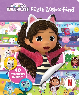 DreamWorks Gabby's Dollhouse: First Look and Find Cover Image