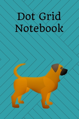 Dot Grid Notebook: Mastiff; 100 sheets/200 pages; 6
