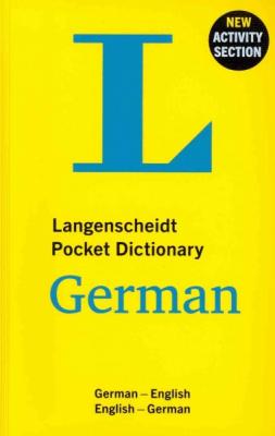 Langenscheidt Pocket Dictionary German (Langenscheidt Pocket Dictionaries) Cover Image
