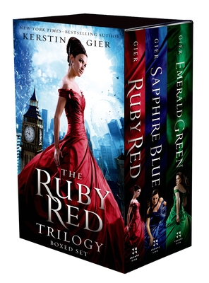 The Ruby Red Trilogy Boxed Set: Ruby Red, Sapphire Blue, Emerald Green By Kerstin Gier, Anthea Bell (Translated by) Cover Image
