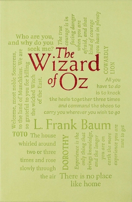 The Wizard of Oz (Word Cloud Classics) By L. Frank Baum, William Wallace Denslow (Illustrator) Cover Image