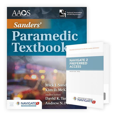 Sanders' Paramedic Textbook Includes Navigate Preferred Access Cover Image
